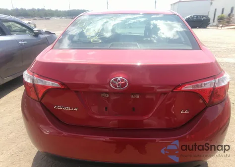 2014 Toyota Corolla Le из США, поврежденный, VIN 5YFBURHE6EP132677